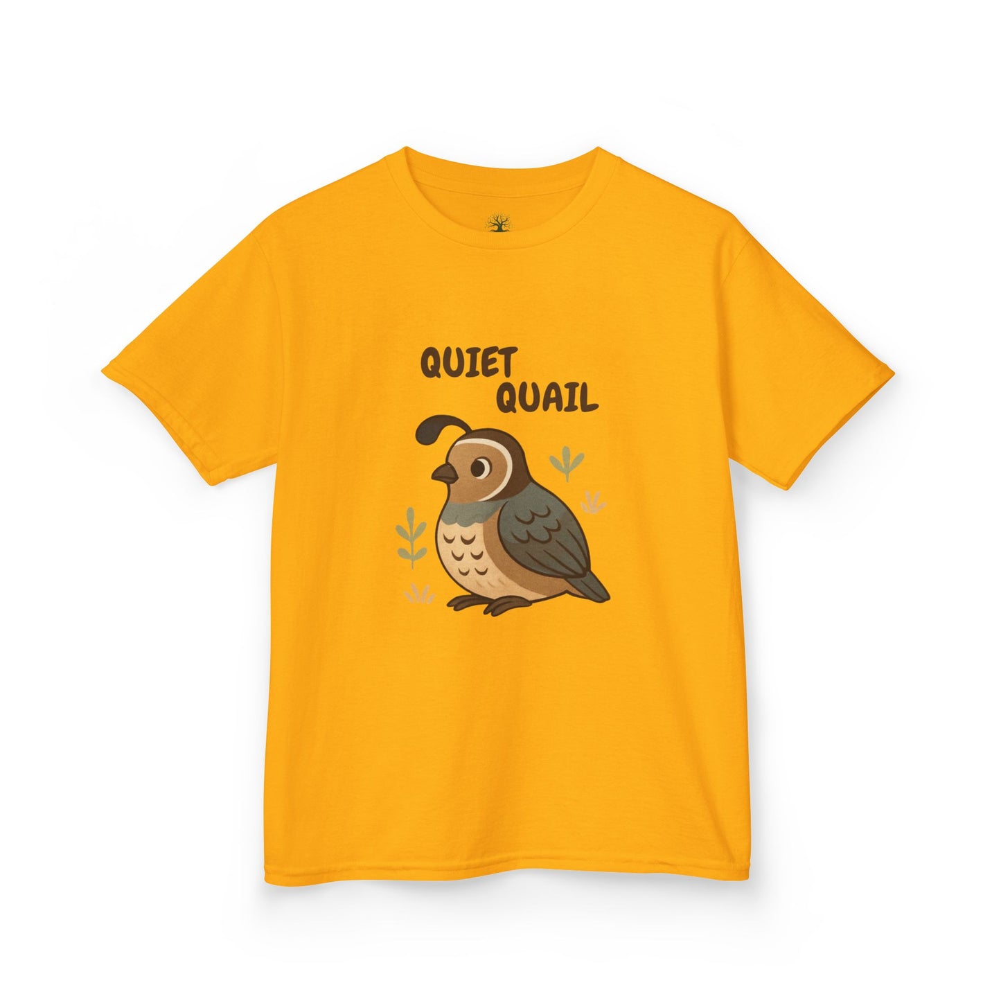 Comfy Kids Tee - Quiet Quail