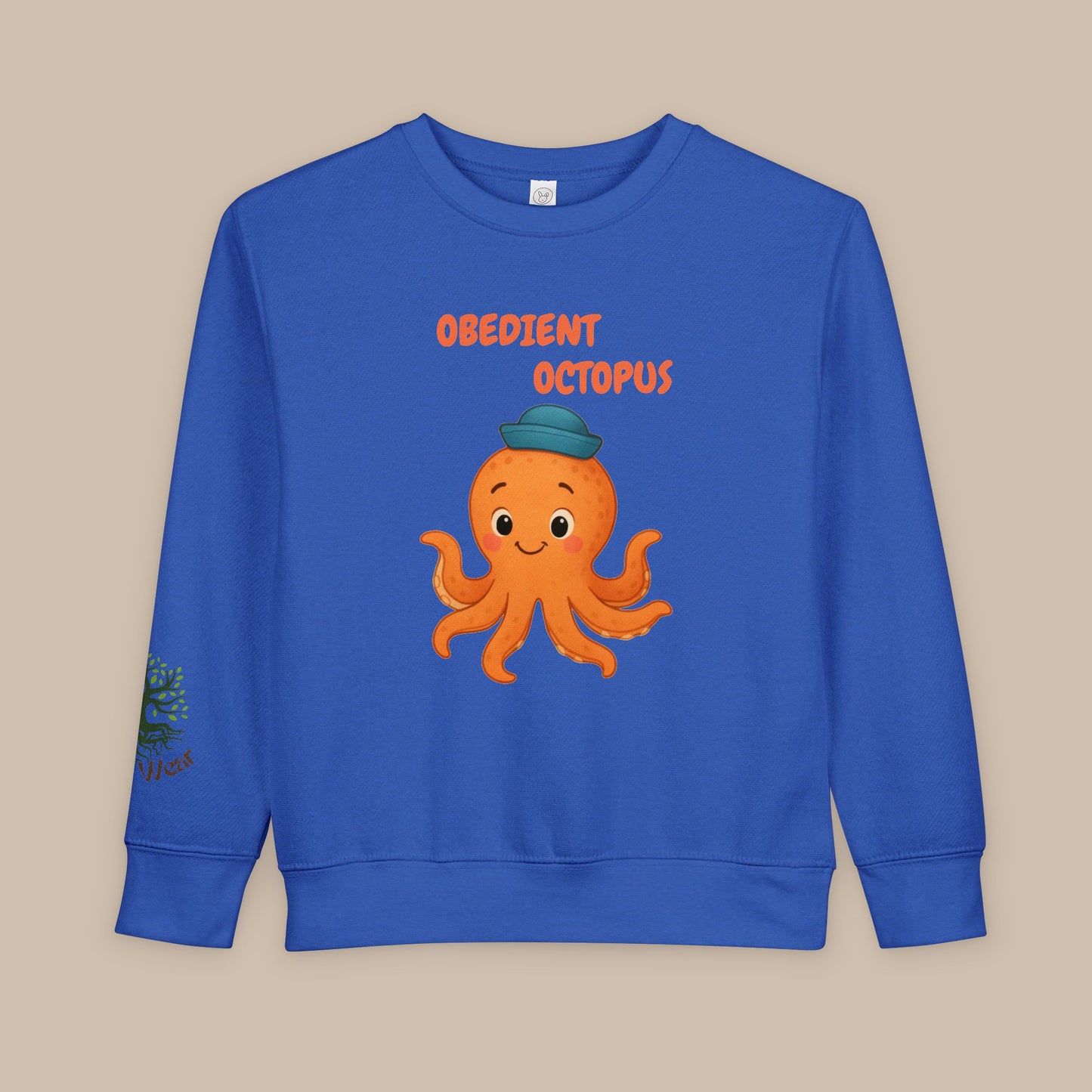 Toddler Sweatshirt - Obedient Octopus