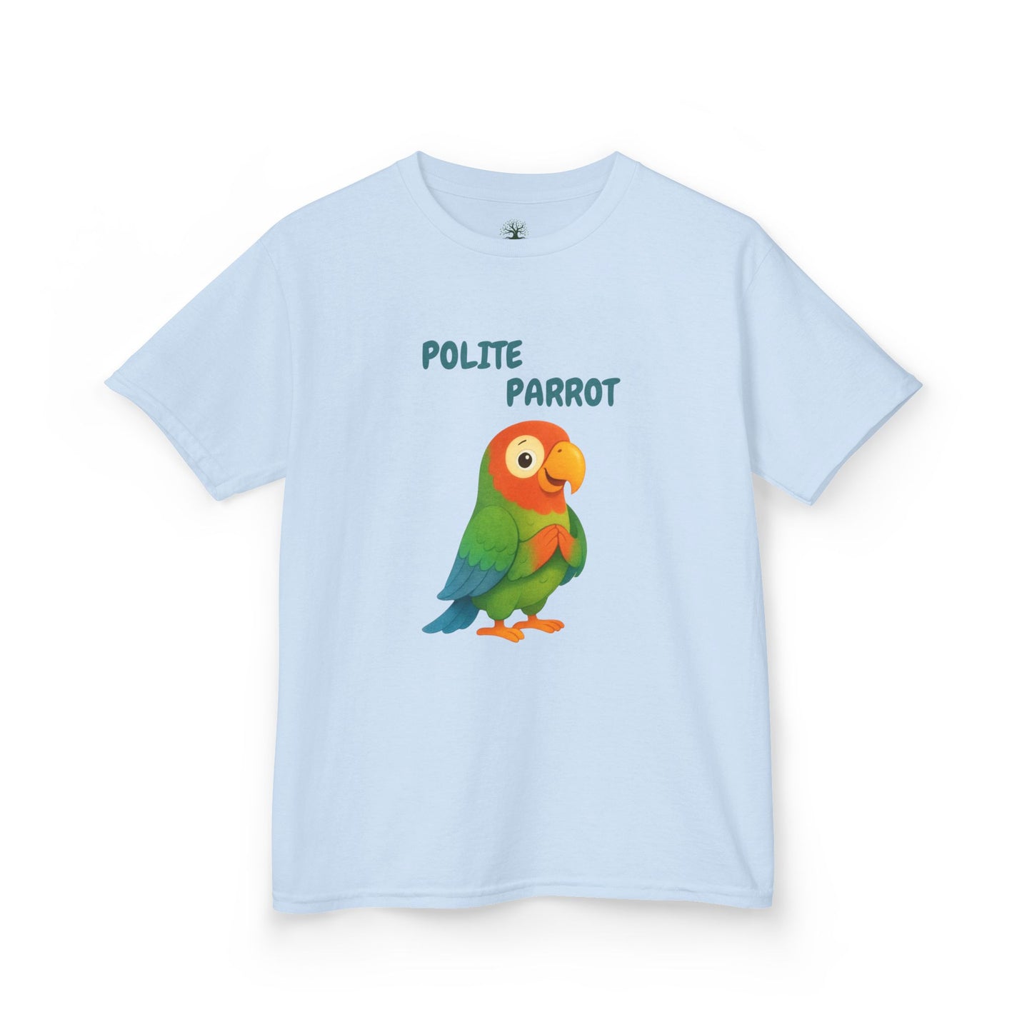 Comfy Kids Tee - Polite Parrot