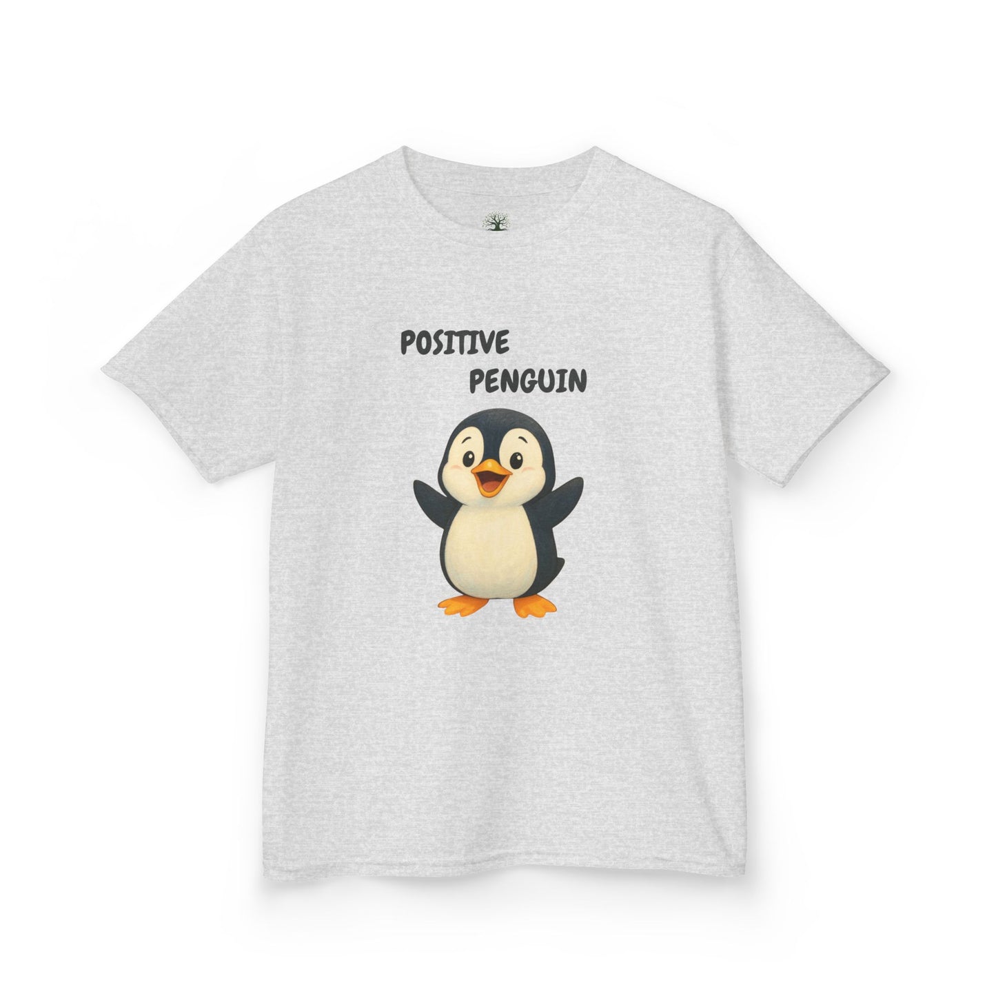 Comfy Kids Tee - Positive Penguin