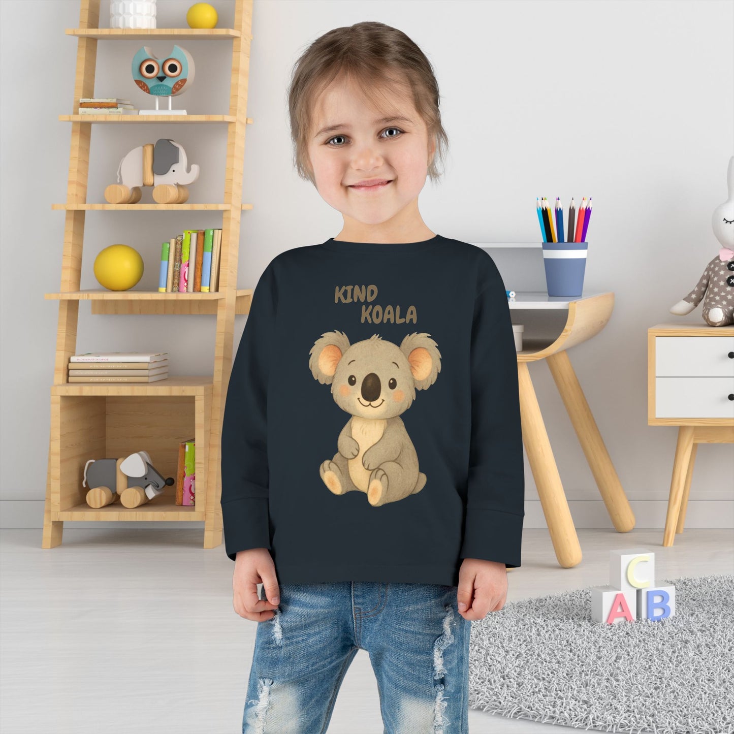 Toddler Long Sleeve Tee - Kind Koala