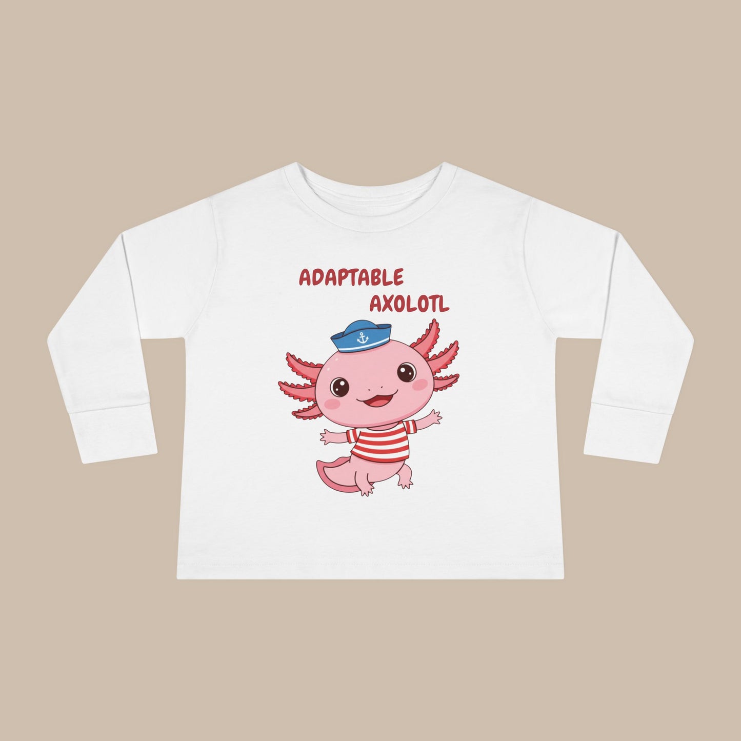 Toddler Long Sleeve Tee - Adaptable Axolotl