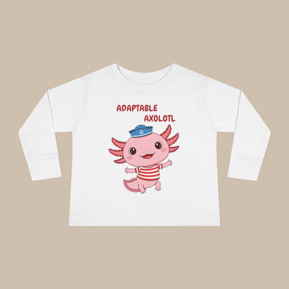 Toddler Long Sleeve Tee - Adaptable Axolotl