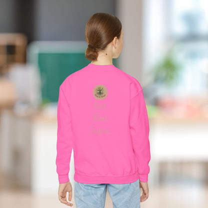 Comfy Kids Sweatshirt - Optimistic Owl