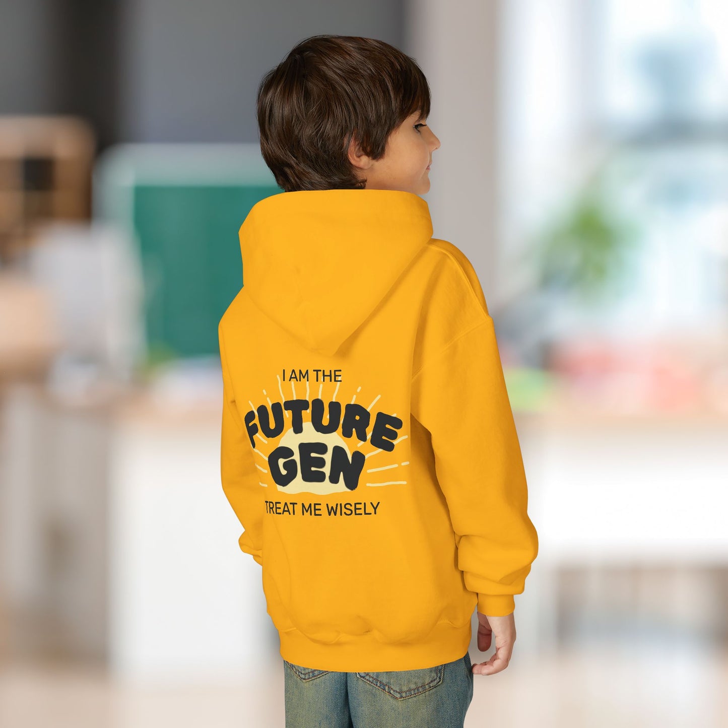 Kids Hoodie - Future Gen: Treat Me Wisely