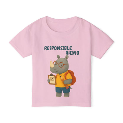 Toddler Tee - Responsible Rhino