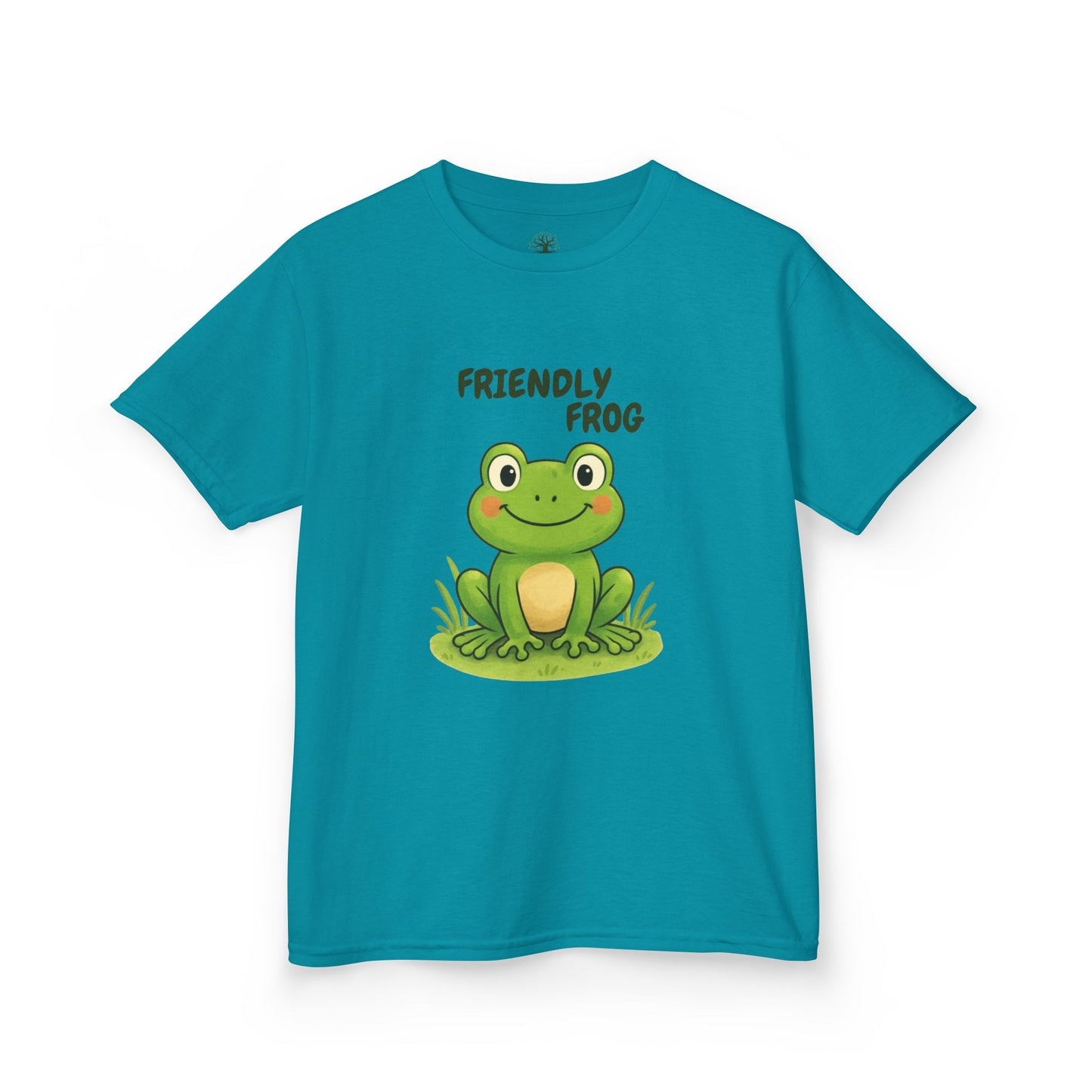 Comfy Kids Tee - Friendly Frog