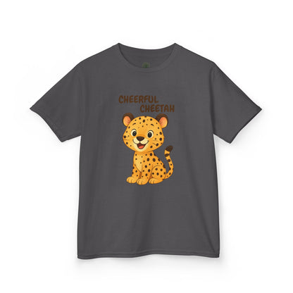 Comfy Kids Tee - Cheerful Cheetah