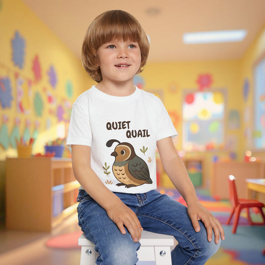 Toddler Tee - Quiet Quail