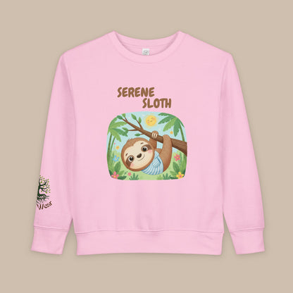 Toddler Sweatshirt - Serene Sloth