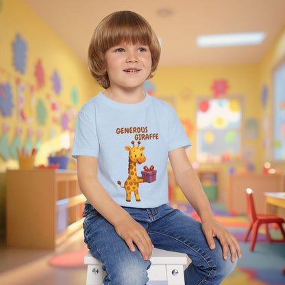 Toddler Tee - Generous Giraffe