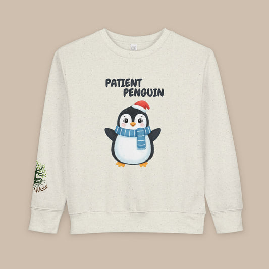Toddler Sweatshirt - Patient Penguin