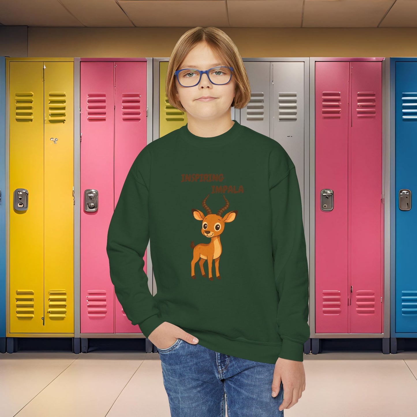 Comfy Kids Sweatshirt - Inspiring Impala