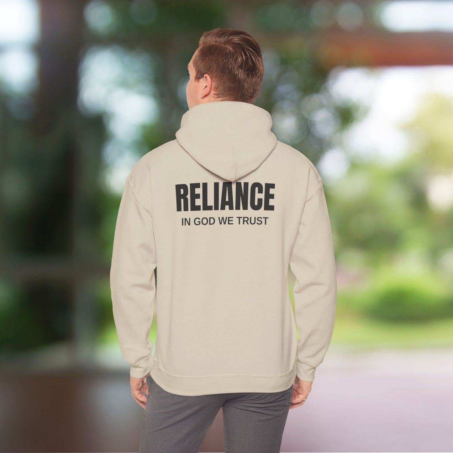 God Has Your Back Hoodie - RELIANCE: In God We Trust