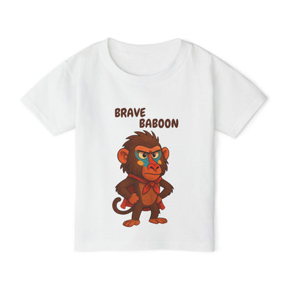 Toddler Tee - Brave Baboon