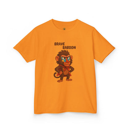 Comfy Kids Tee - Brave Baboon