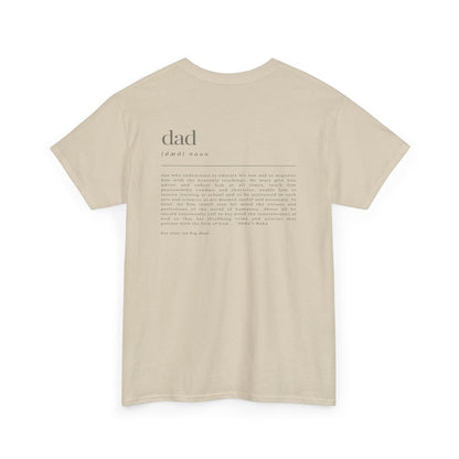 Comfy Cotton Tee - Dad: No Big Deal