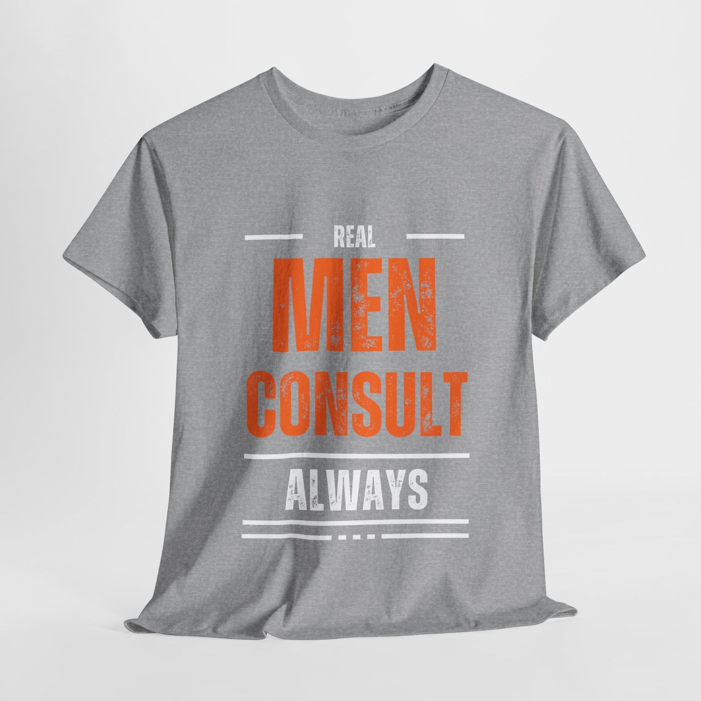 Comfy Cotton Tee - Men Consult