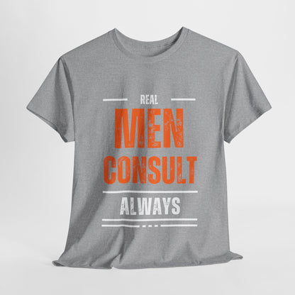 Comfy Cotton Tee - Men Consult