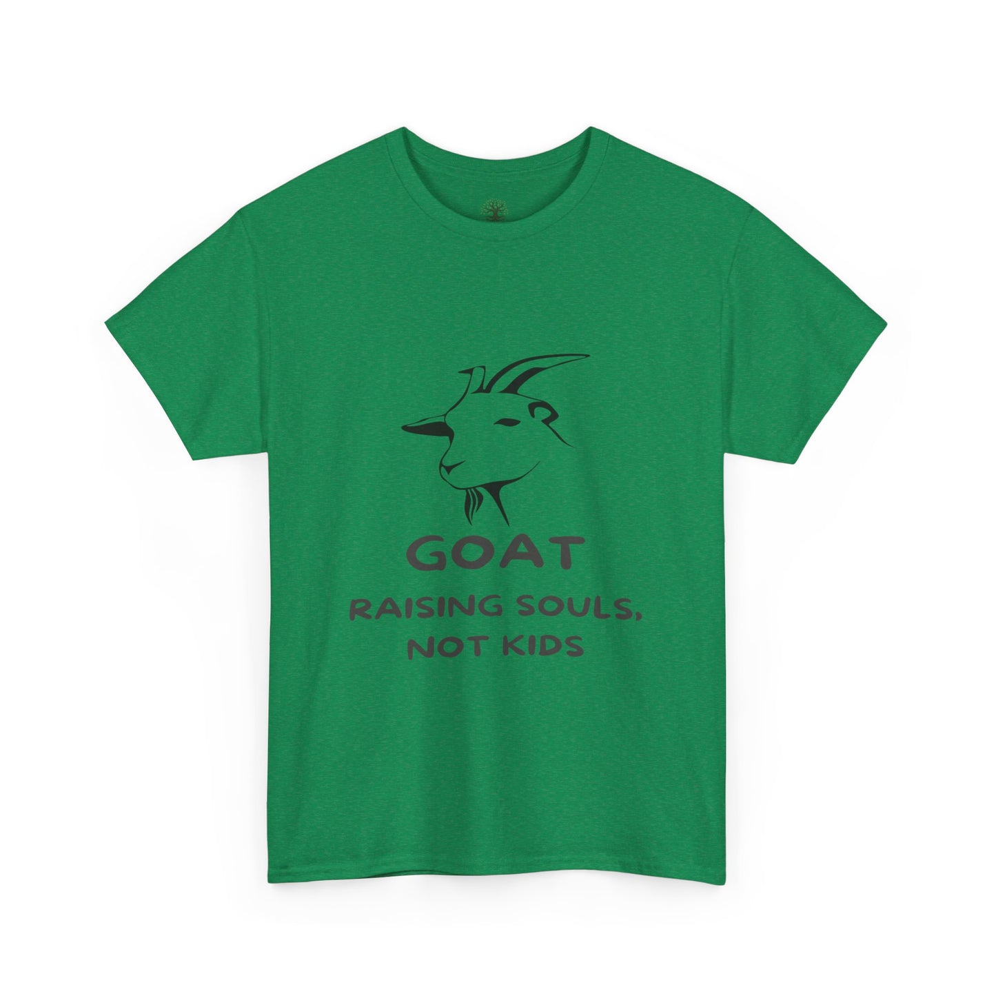 Comfy Cotton Tee - GOAT: Raising Souls, Not Kids