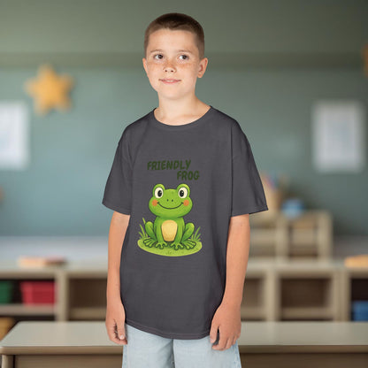 Comfy Kids Tee - Friendly Frog