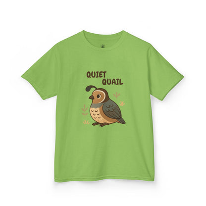 Comfy Kids Tee - Quiet Quail