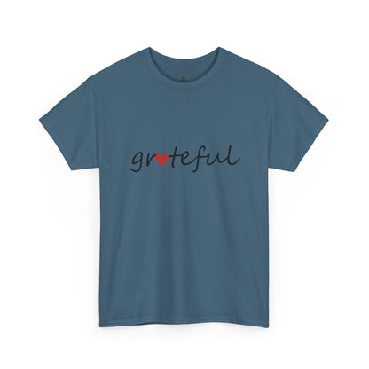 Comfy Cotton Tee - Grateful Heart