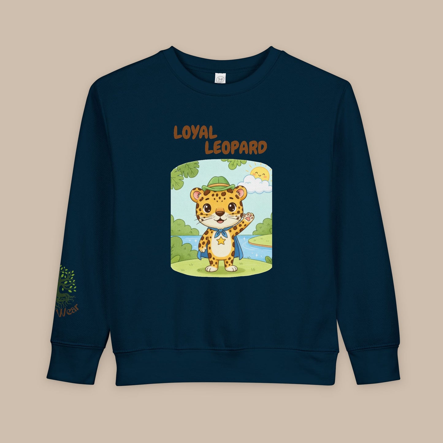 Toddler Sweatshirt - Loyal Leopard