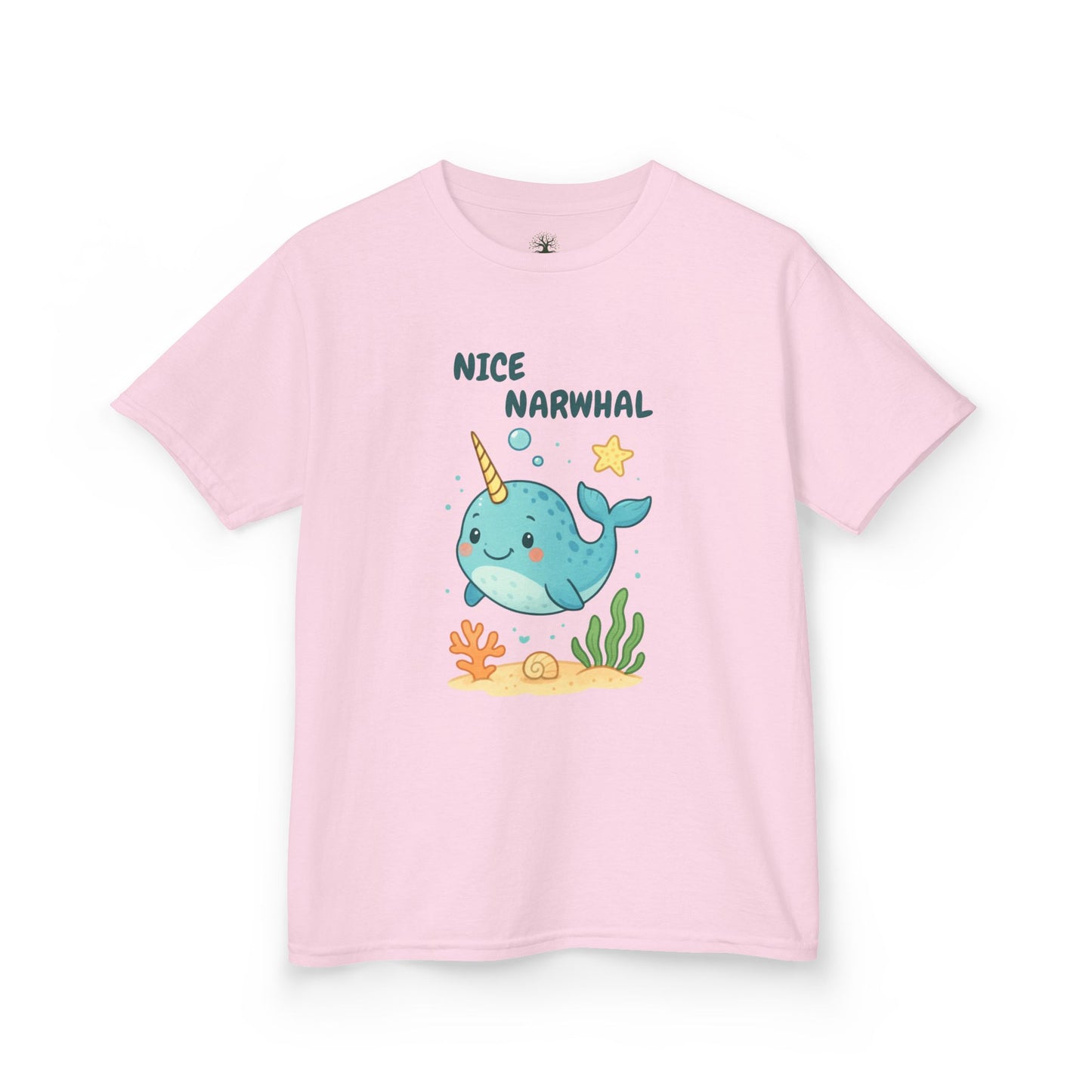 Comfy Kids Tee - Nice Narwhal
