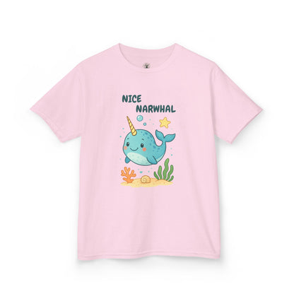 Comfy Kids Tee - Nice Narwhal