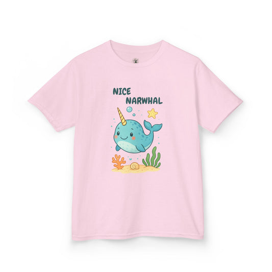 Comfy Kids Tee - Nice Narwhal