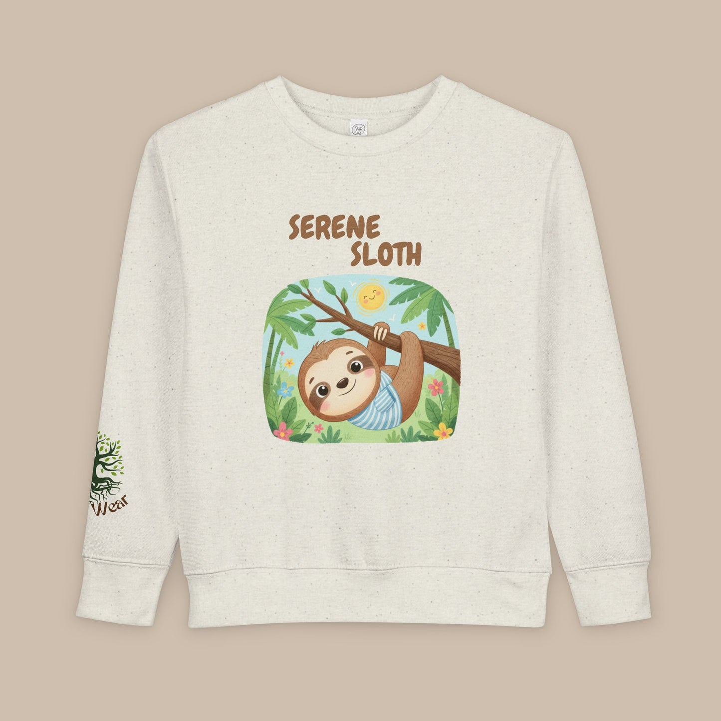 Toddler Sweatshirt - Serene Sloth