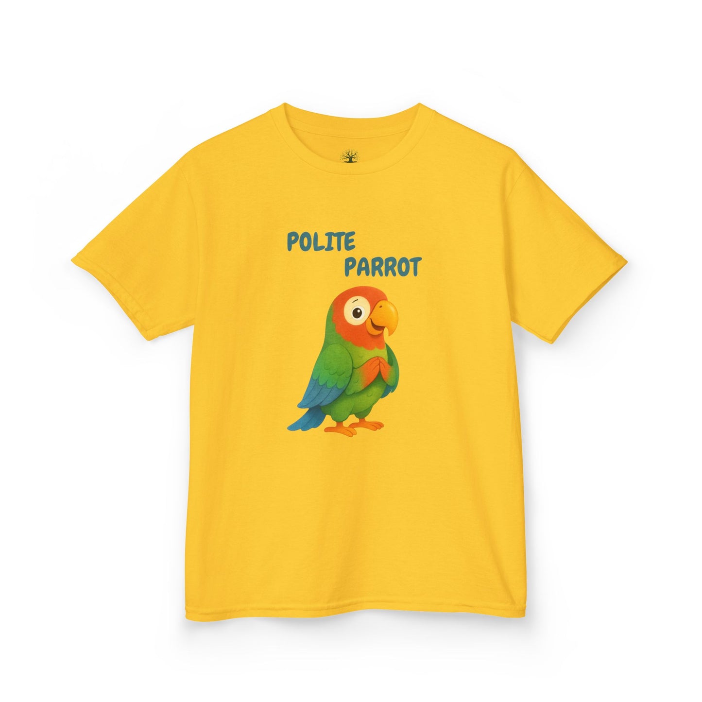 Comfy Kids Tee - Polite Parrot