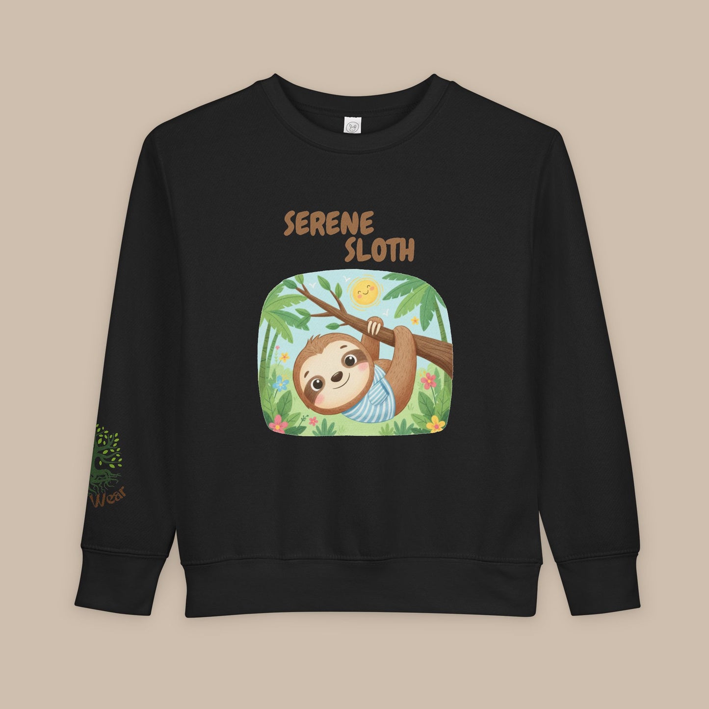 Toddler Sweatshirt - Serene Sloth