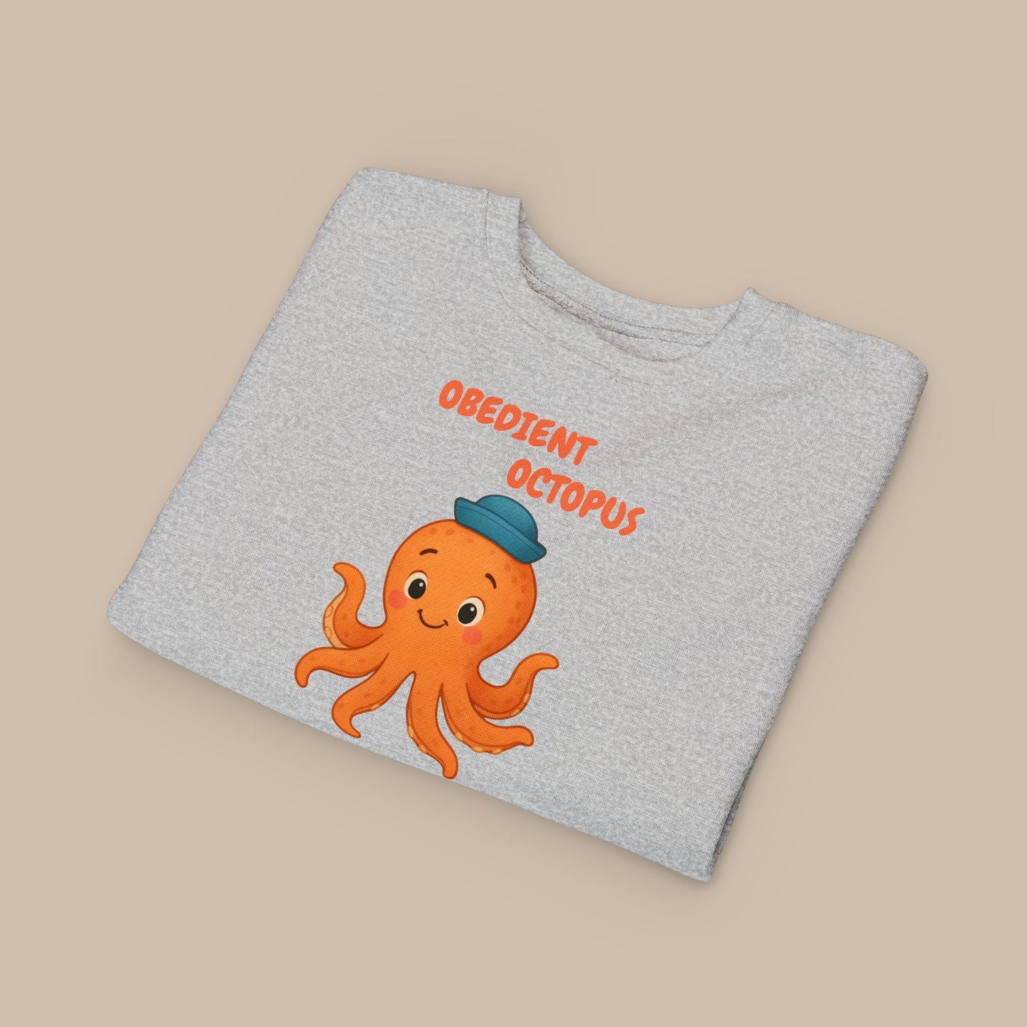 Toddler Sweatshirt - Obedient Octopus