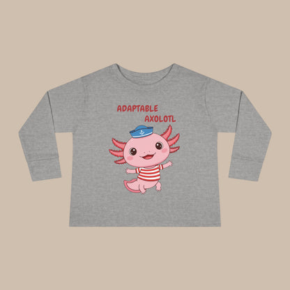 Toddler Long Sleeve Tee - Adaptable Axolotl