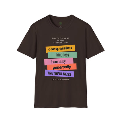 Soft & Stylish Tee - Truthfulness is the Foundation