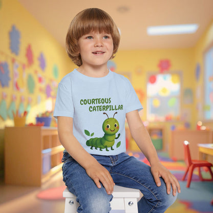 Toddler Tee - Courteous Caterpillar