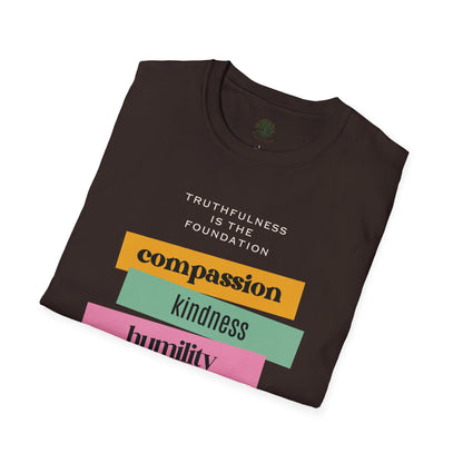 Soft & Stylish Tee - Truthfulness is the Foundation