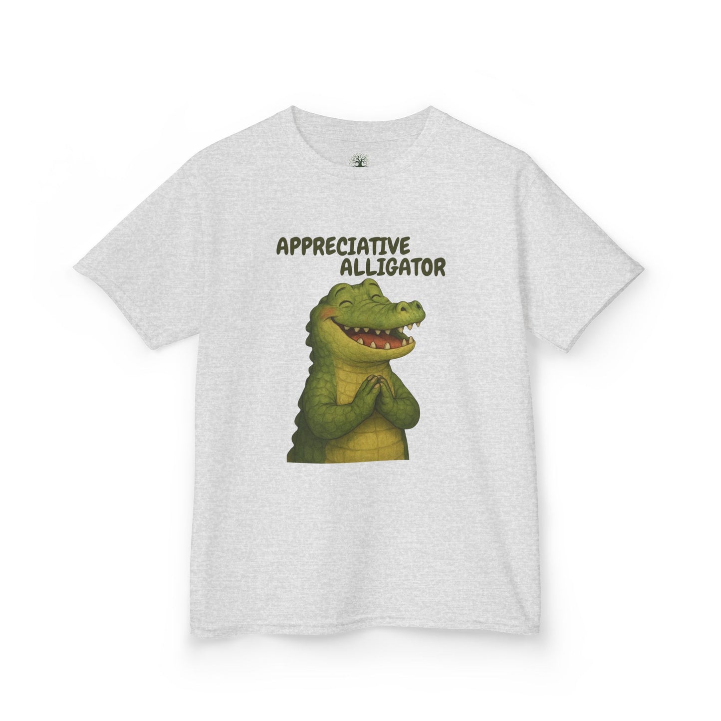 Comfy Kids Tee - Appreciative Alligator