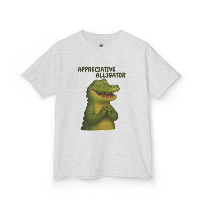 Comfy Kids Tee - Appreciative Alligator