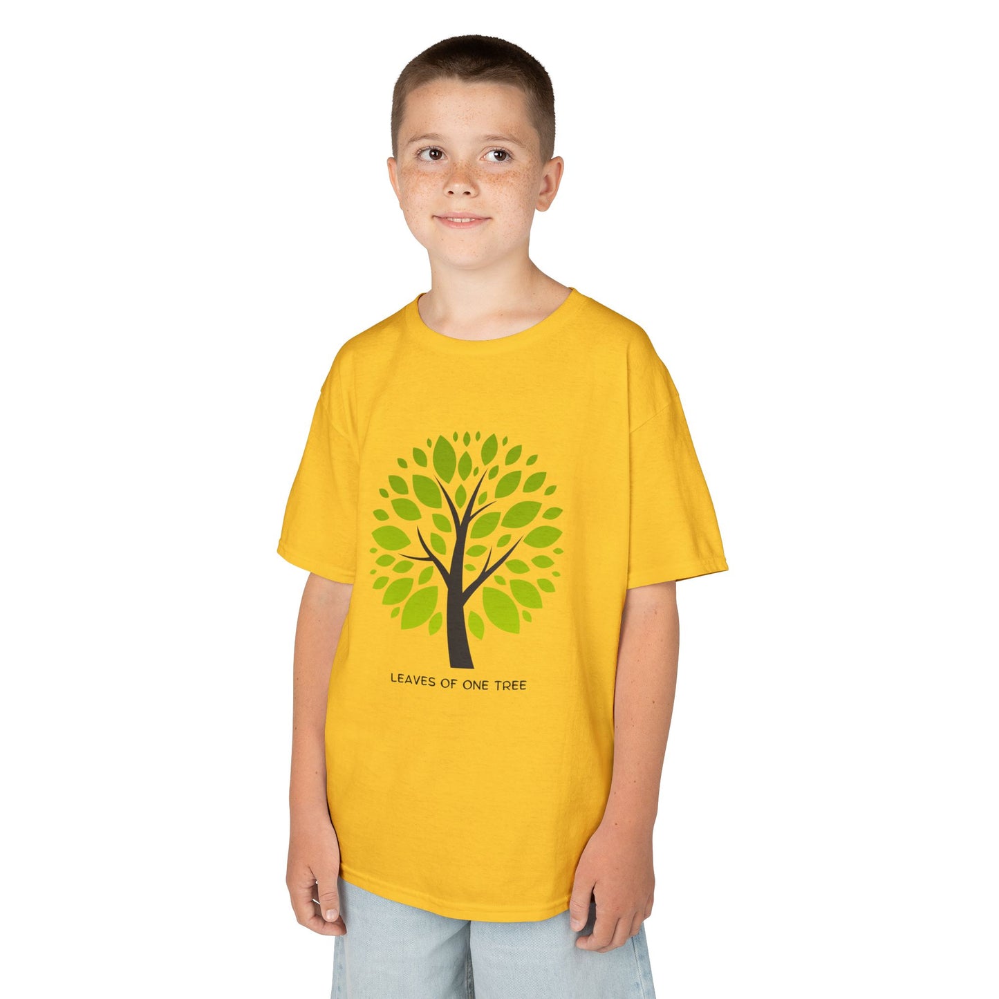 Comfy Kids Tee - Leaves of One Tree