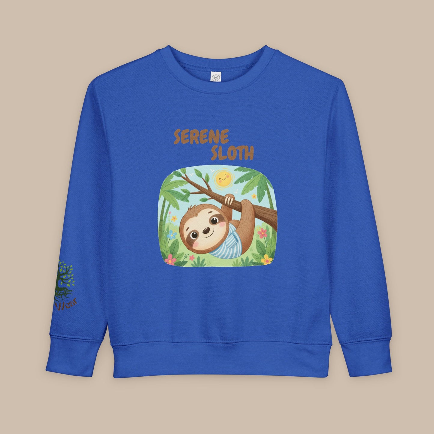 Toddler Sweatshirt - Serene Sloth