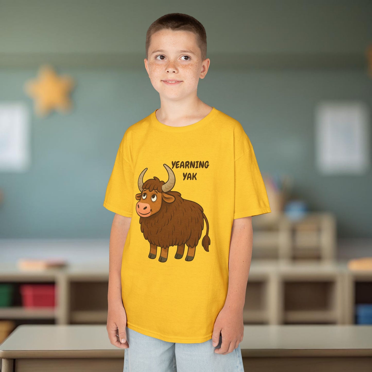 Comfy Kids Tee - Yearning Yak