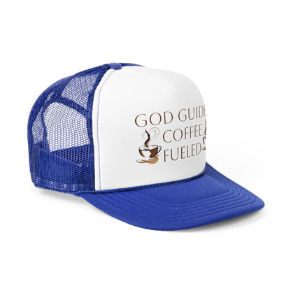 Trucker Cap - God Guided, Coffee Fueled
