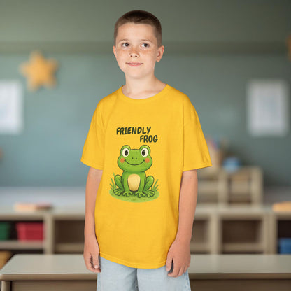 Comfy Kids Tee - Friendly Frog