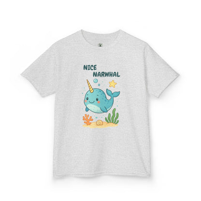 Comfy Kids Tee - Nice Narwhal