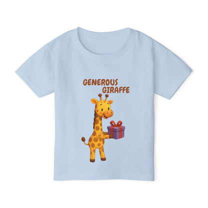 Toddler Tee - Generous Giraffe