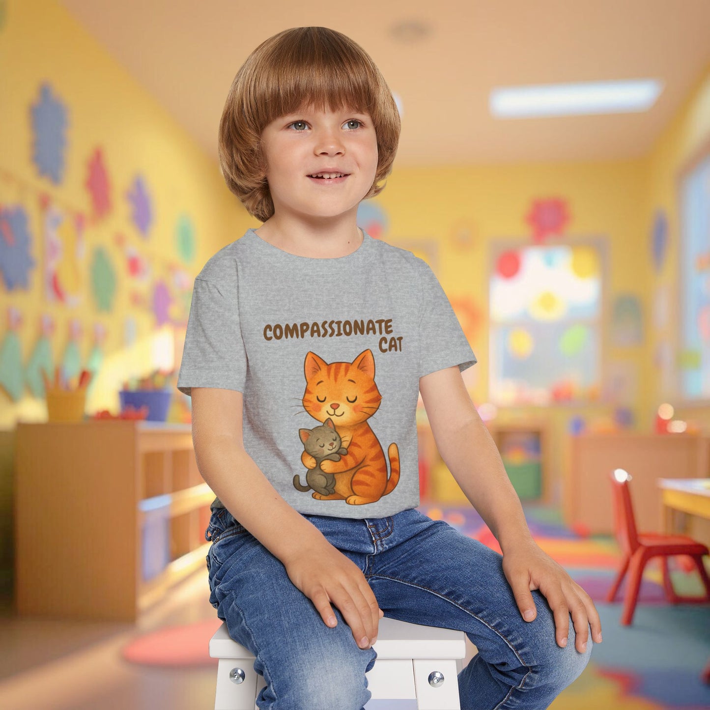 Toddler Tee - Compassionate Cat