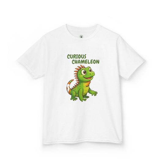 Comfy Kids Tee - Curious Chameleon